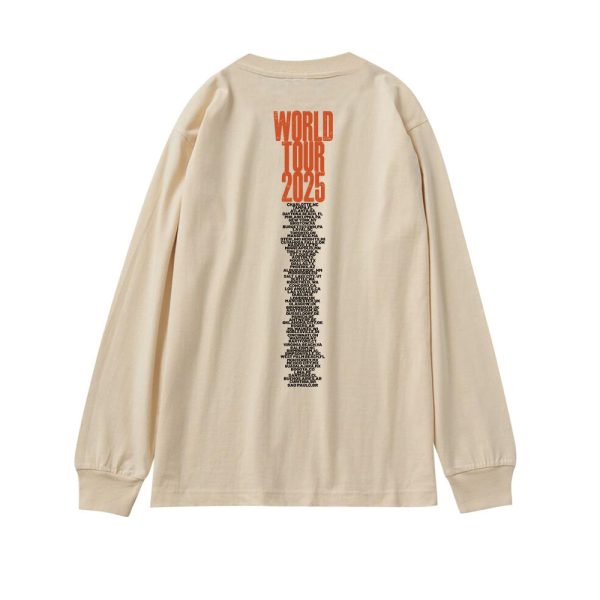 Ivory Screamblocks Longsleeve T-Shirt - Image 2