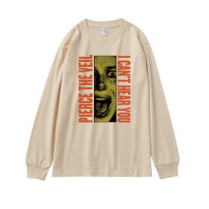 Ivory Screamblocks Longsleeve T-Shirt