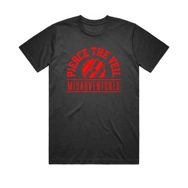 Misadventures Saw Black T-shirt