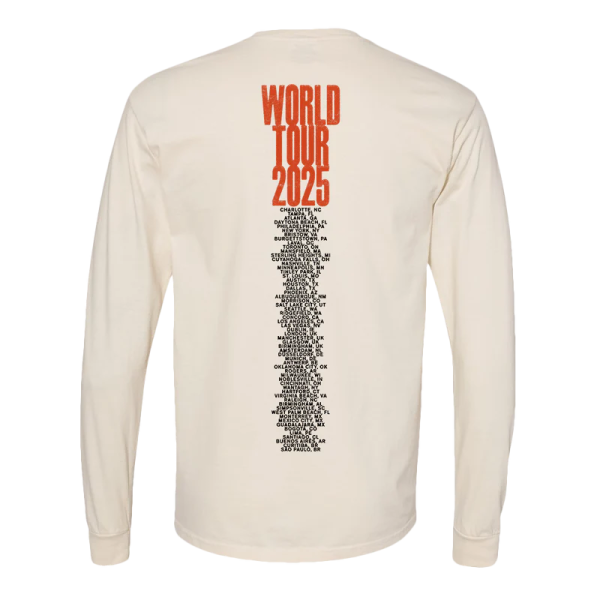 Ivory Screamblocks Longsleeve T-Shirt - Image 2
