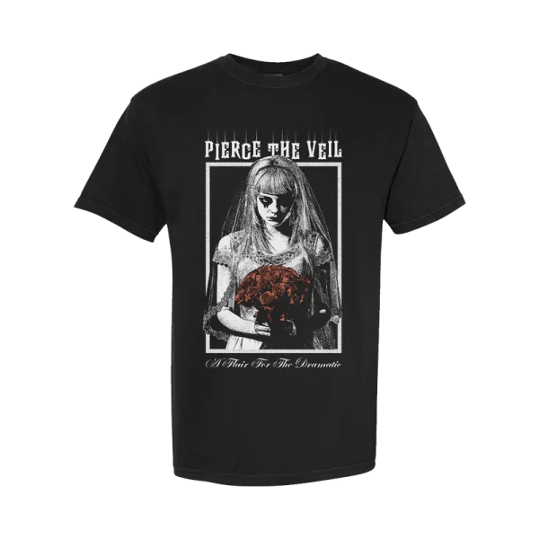 A Flair for the Dramatic Bride T-Shirt Black