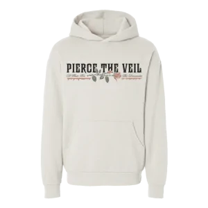 A Flair for the Dramatic Rose Hoodie Ivory