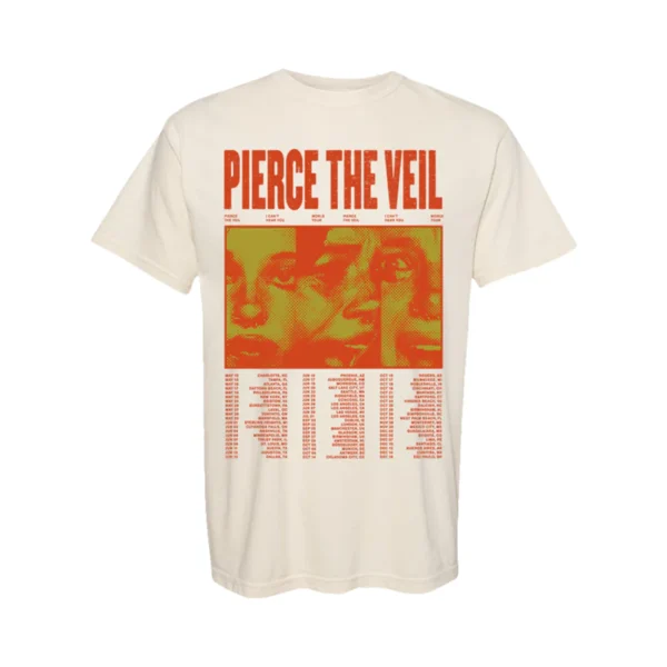 IVORY SCREAMBLOCKS T-SHIRT
