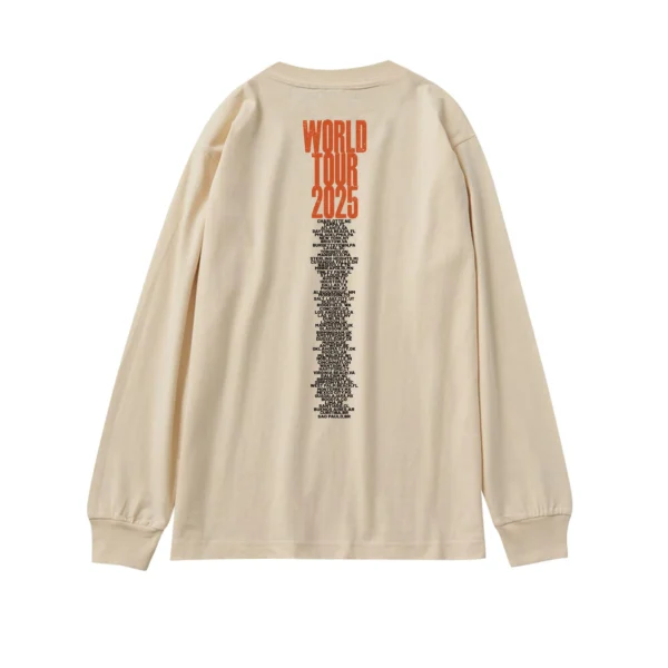 Ivory Screamblocks Longsleeve Back