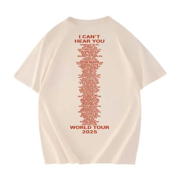 Ivory Mosh Pit Tee Back