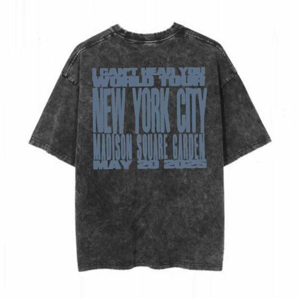 2025 NYC Event Tee Back