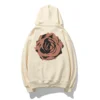 A Flair for the Dramatic Rose Hoodie Ivory Back