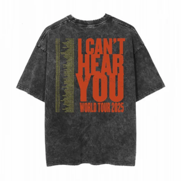 ICHY SCREAM TOUR TEE Back