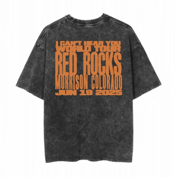 RED ROCKS EVENT TEE Back