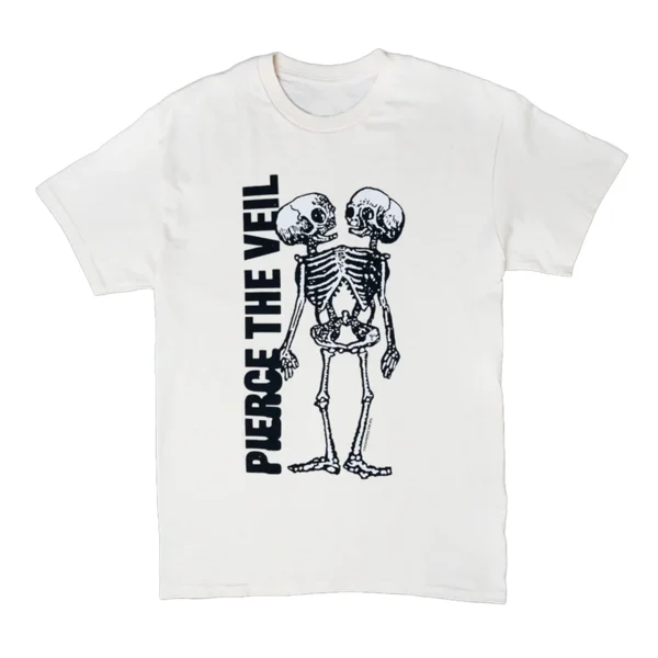 Tan Conjoined Skeleton T-Shirt