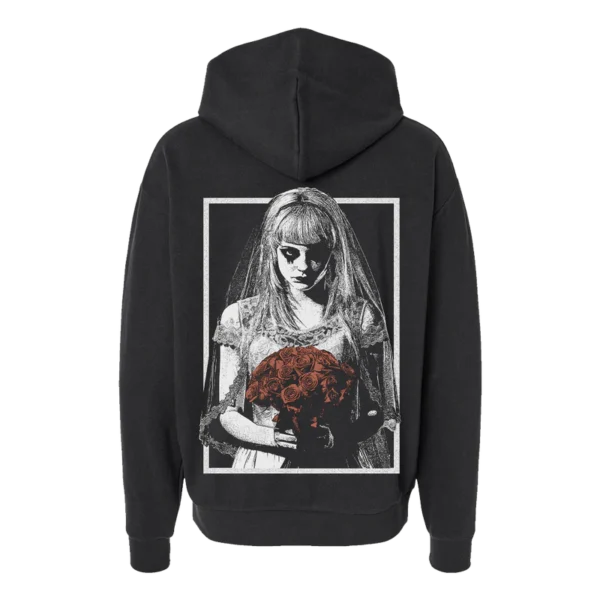 A FLAIR FOR THE DRAMATIC BRIDE HOODIE BLACK