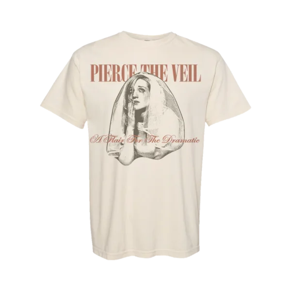 A FLAIR FOR THE DRAMATIC CRYING BRIDE T-SHIRT IVORY