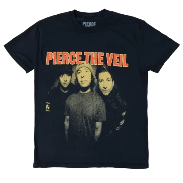 BAND PHOTO T-SHIRT BLACK