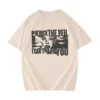IVORY CLIP FACES T-SHIRT