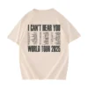 IVORY CLIP FACES T-SHIRT Back