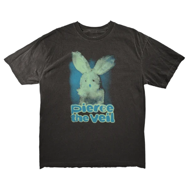 RABBIT BLACK T-SHIRT